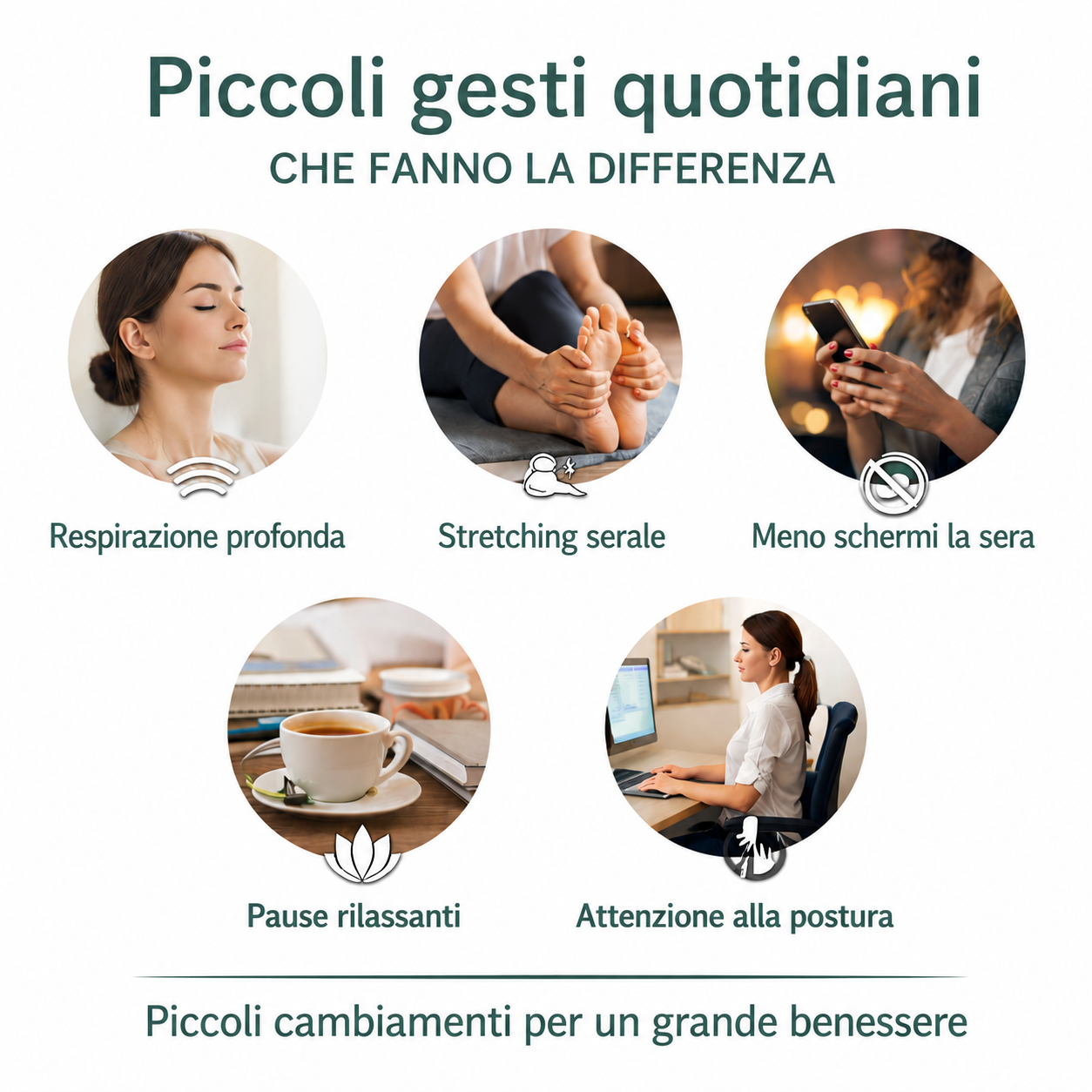 5 GESTI ANSIA E TENSIONE MUSCOLARE